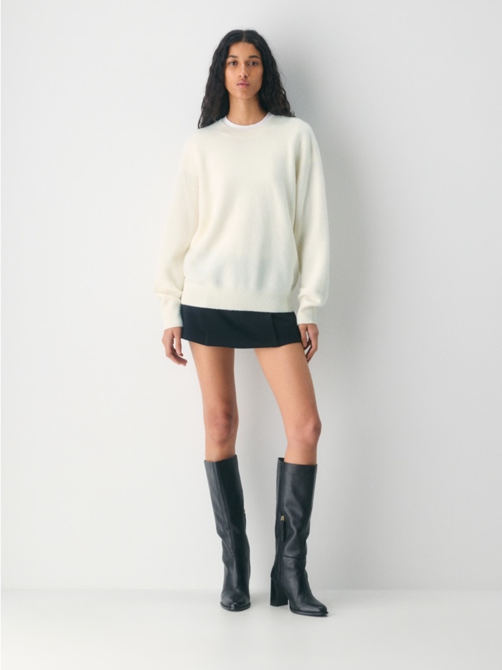 Aritzia Wilfred Isabelle Wool Cashmere Sweater